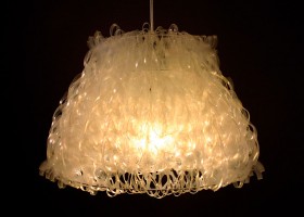 252 Lotus pendant light