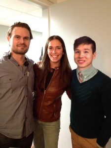 me and a couple producers