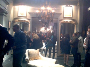 entryway of Restoration Hardware