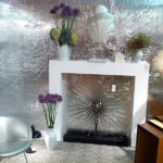 Beale-Lana Interior Design shows us where tin foil really belongs - on our walls!
